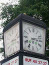 Antique Public Clock at Brackwede Park