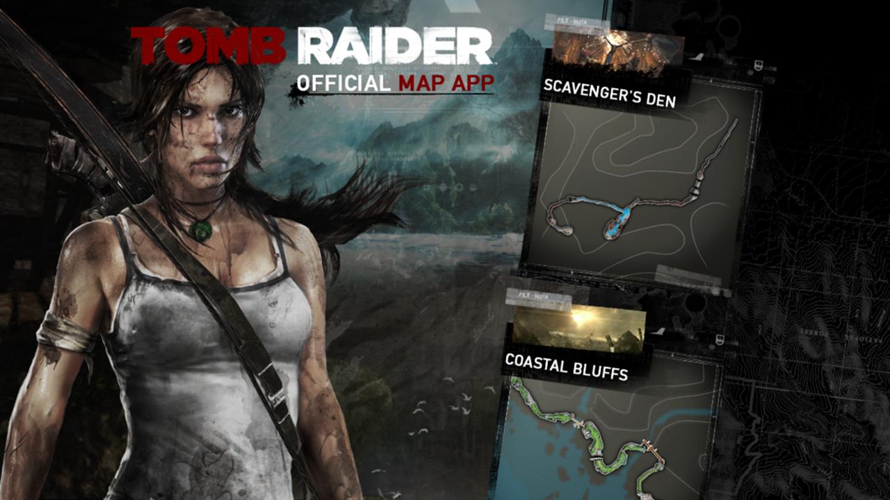 Android application Official Tomb Raider™ Map App screenshort
