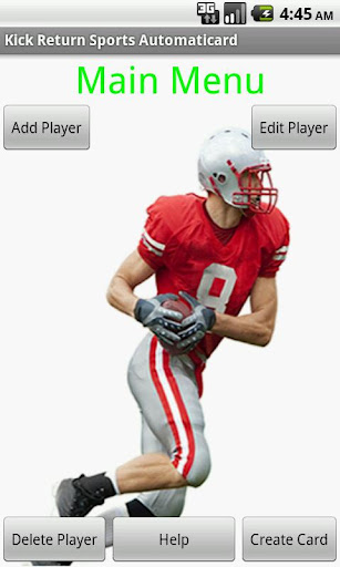 Kick Return Card Creator Free