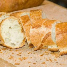 Baked Baguette with Lemon-Garlic Butter