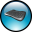 Blue Keyboard DEMO mobile app icon