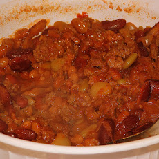 Crock Pot Ground Beef and Beans