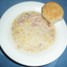 Creamy Ham and Corn Chowder