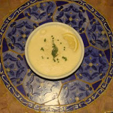 Greek Lemon Soup—Avgolemono