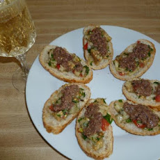 Eggplant Caviar With Tapenade