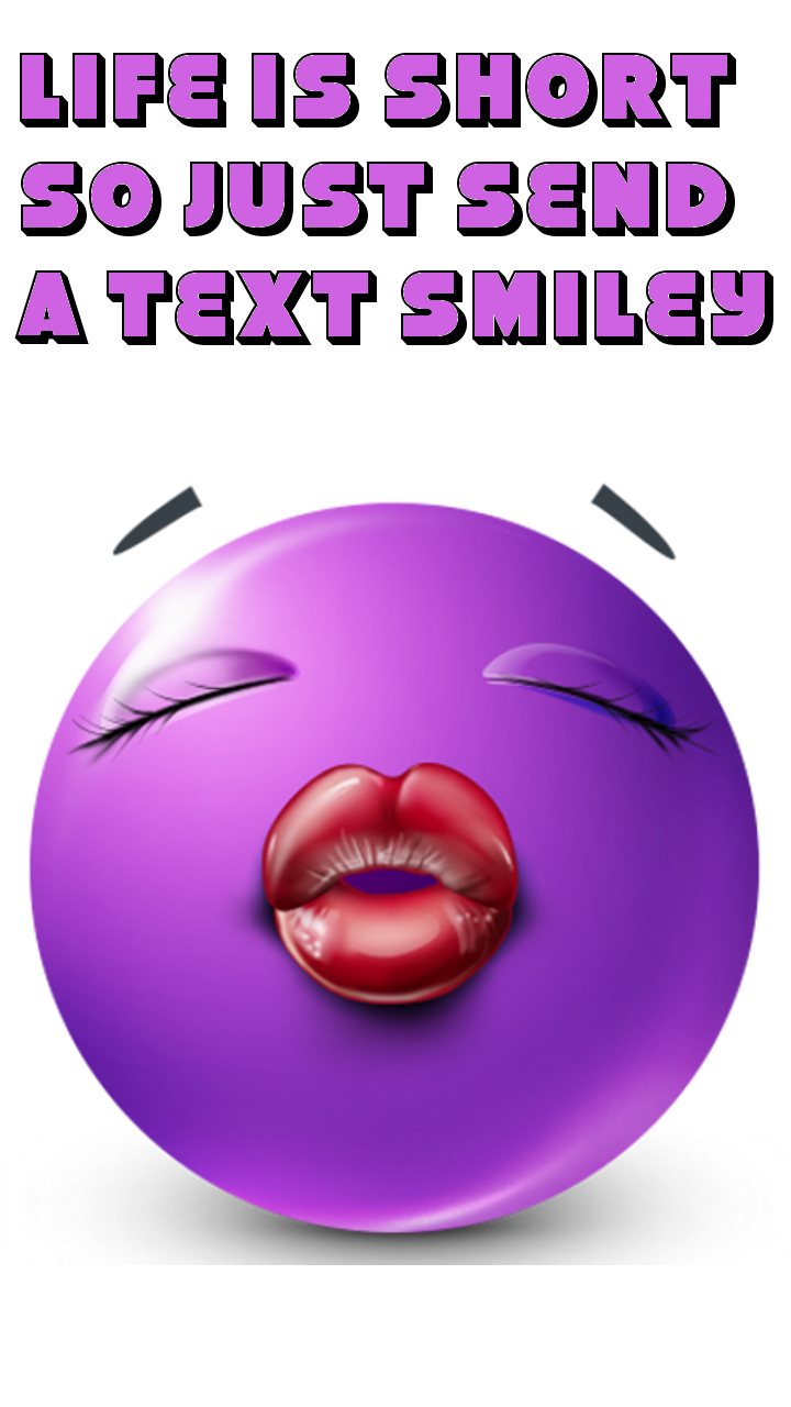 Android application Purple Smileys by Emoji World screenshort