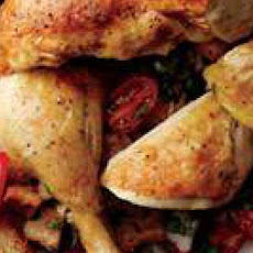 Roast Chicken with Panzanella