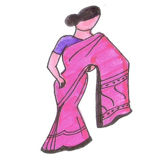 How to Tie A Sari LOGO-APP點子