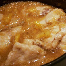 Seasoned Chicken With Fruit