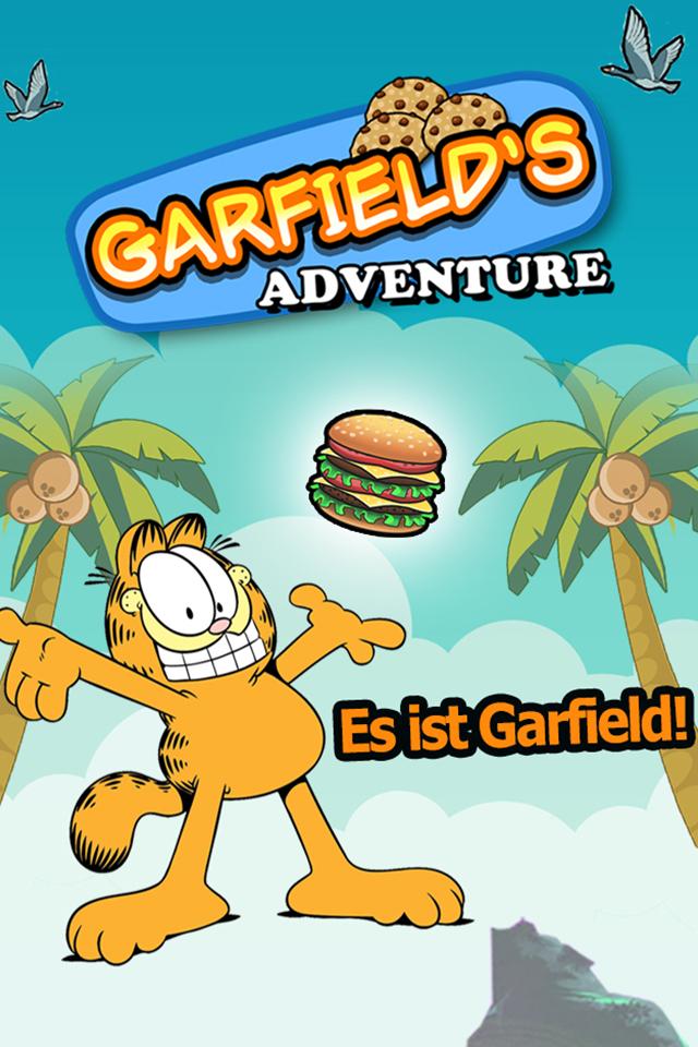 Android application Garfields Adventure! screenshort