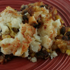 Slow Cooker Vegetarian Chili Shepherd's Pie