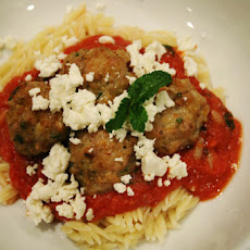 Greek Pasta and Meatballs
