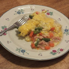 Ham & Mashed Potato Pie