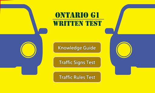 Ontario G1 Driver Written Test