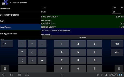 Aviation Calculations