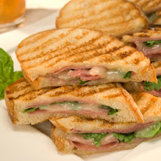 Salami and Provolone Panini