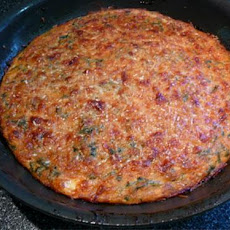 Pink Ricotta Skillet Pie
