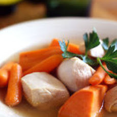 Potted Sweet Potatoes, Carrots and Chicken