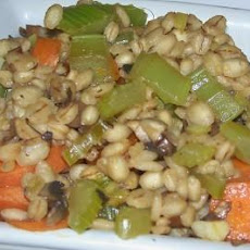 Delicious and Super Healthy Barley Vegetable Pilaf