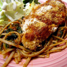 Chicken Parmesan With Whole Wheat Pasta
