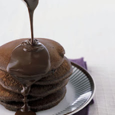 Chocolate Griddle Cakes with Chocolate Sauce