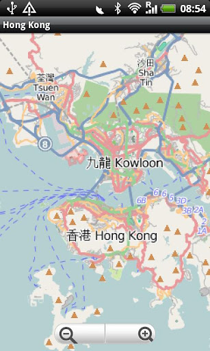 Hong Kong Street Map