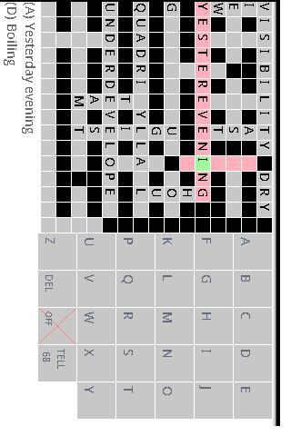 English Crossword