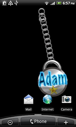 Adam Name Tag