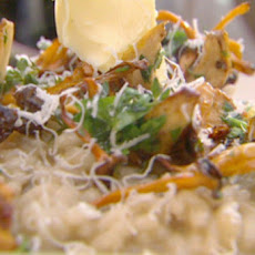 Grilled Mushroom Risotto