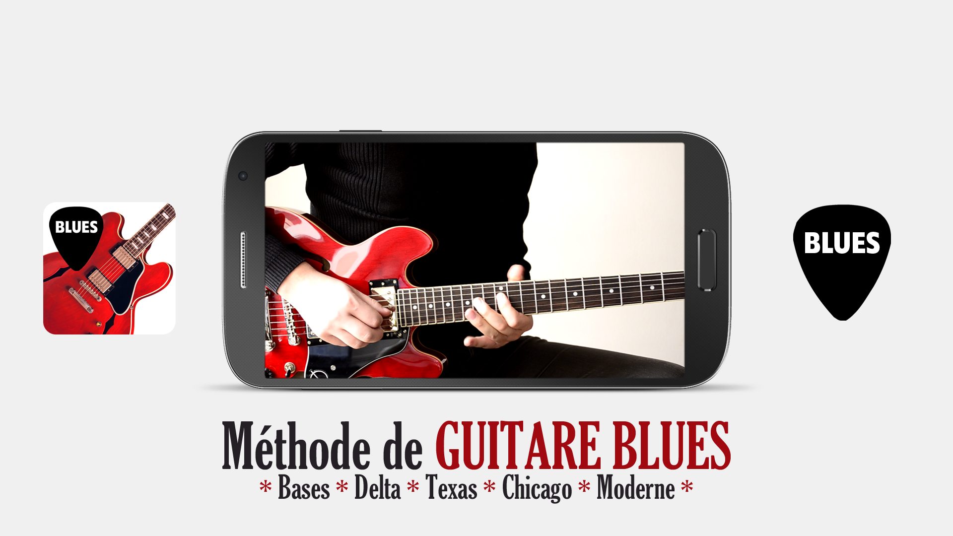 Android application Blues Guitar Method screenshort