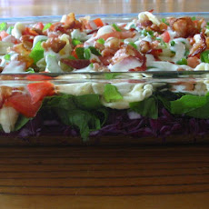 Layered Spinach Salad
