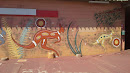 Kangaroo Mural