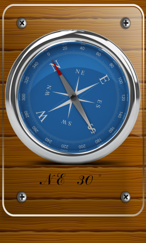 Android application Magnetic Compass screenshort