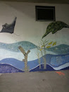 Stingray And Turtle Mural