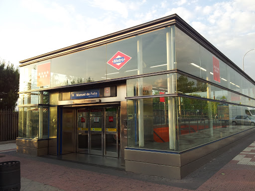 Estacion De Metro Manuel De Falla Portal In Alcobendas Madrid Spain Ingress Intel