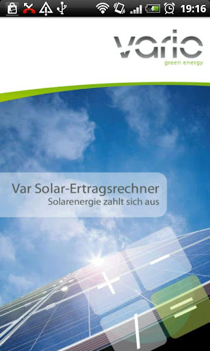 Vario Solar Calculator