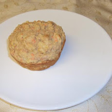 Healthy Carrot Cake Muffins
