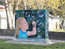 Blowing Bubbles Mural