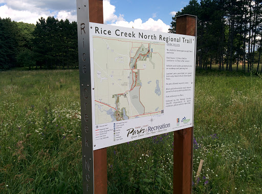 Rice Creek North Regional Trail Map