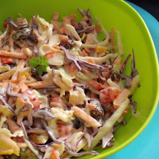 Mollie Katzen's Rainbow-Raisin Cole Slaw