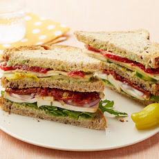Veggie Lover's Club Sandwich