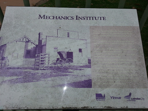 Mechanics Institute Plaque