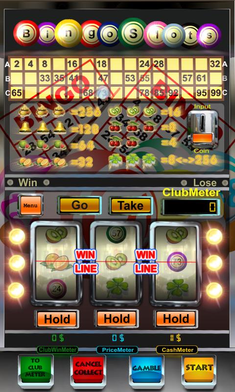 Android application bingo slot machine free screenshort