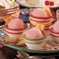 Cranberry-Lime Sherbet