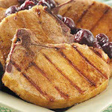Smoked Chops with Cherry Sauce Recipe