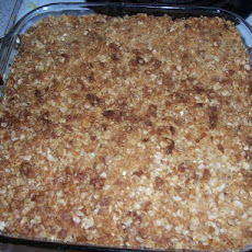 Butterscotch Apple Pear Squares