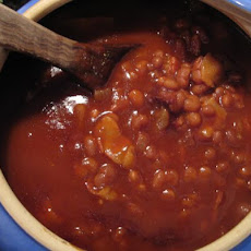 Spirited Baked Beans