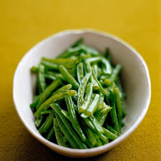 French-Cut Green Beans With Dill Butter