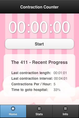 【免費健康App】Contraction Counter-APP點子