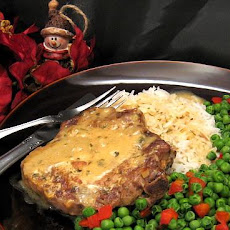 Braised Pork Chops With Cream Gravy